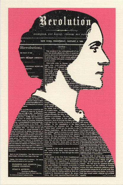 Susan B. Anthony Revolution Postcard