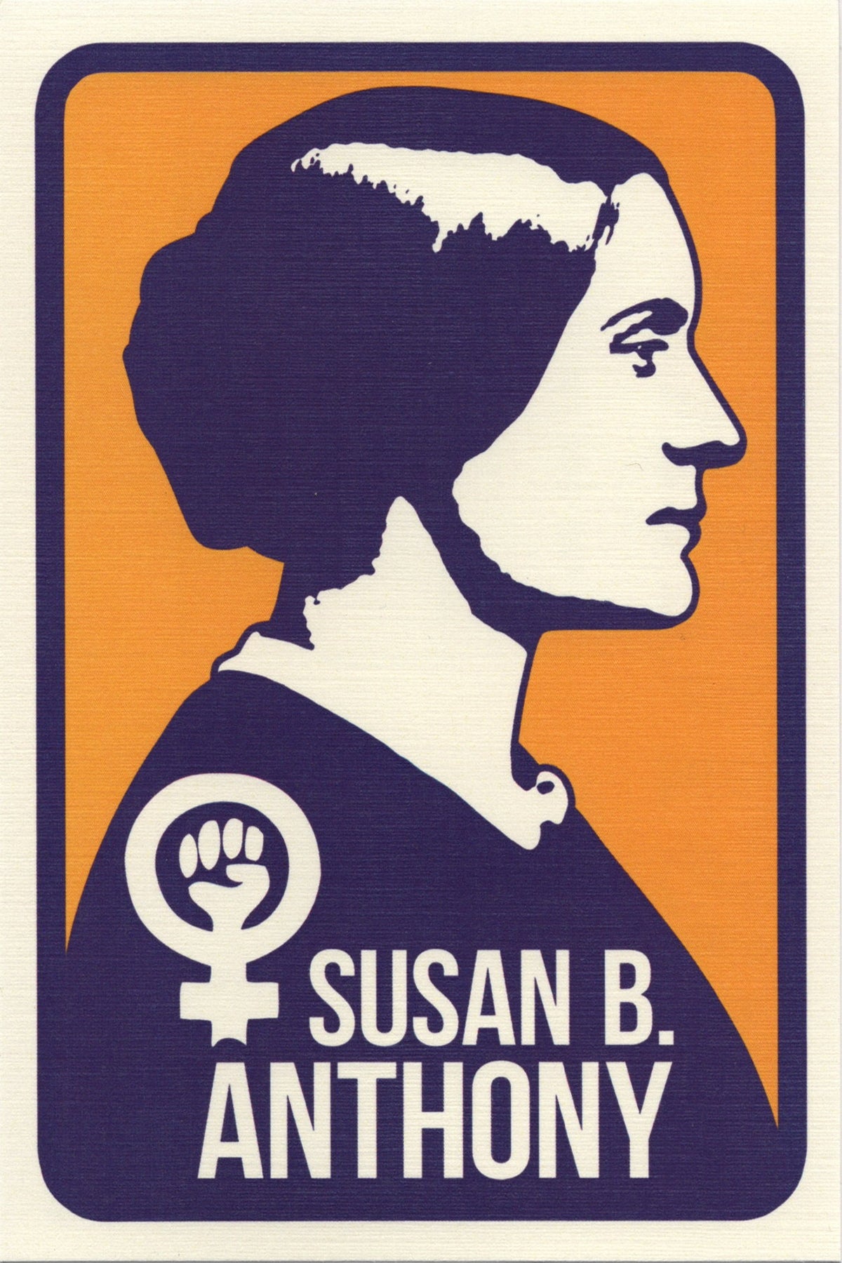 Susan B. Anthony Women's Rights Postcard