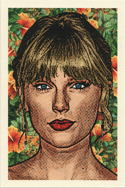 Taylor Swift Postcard