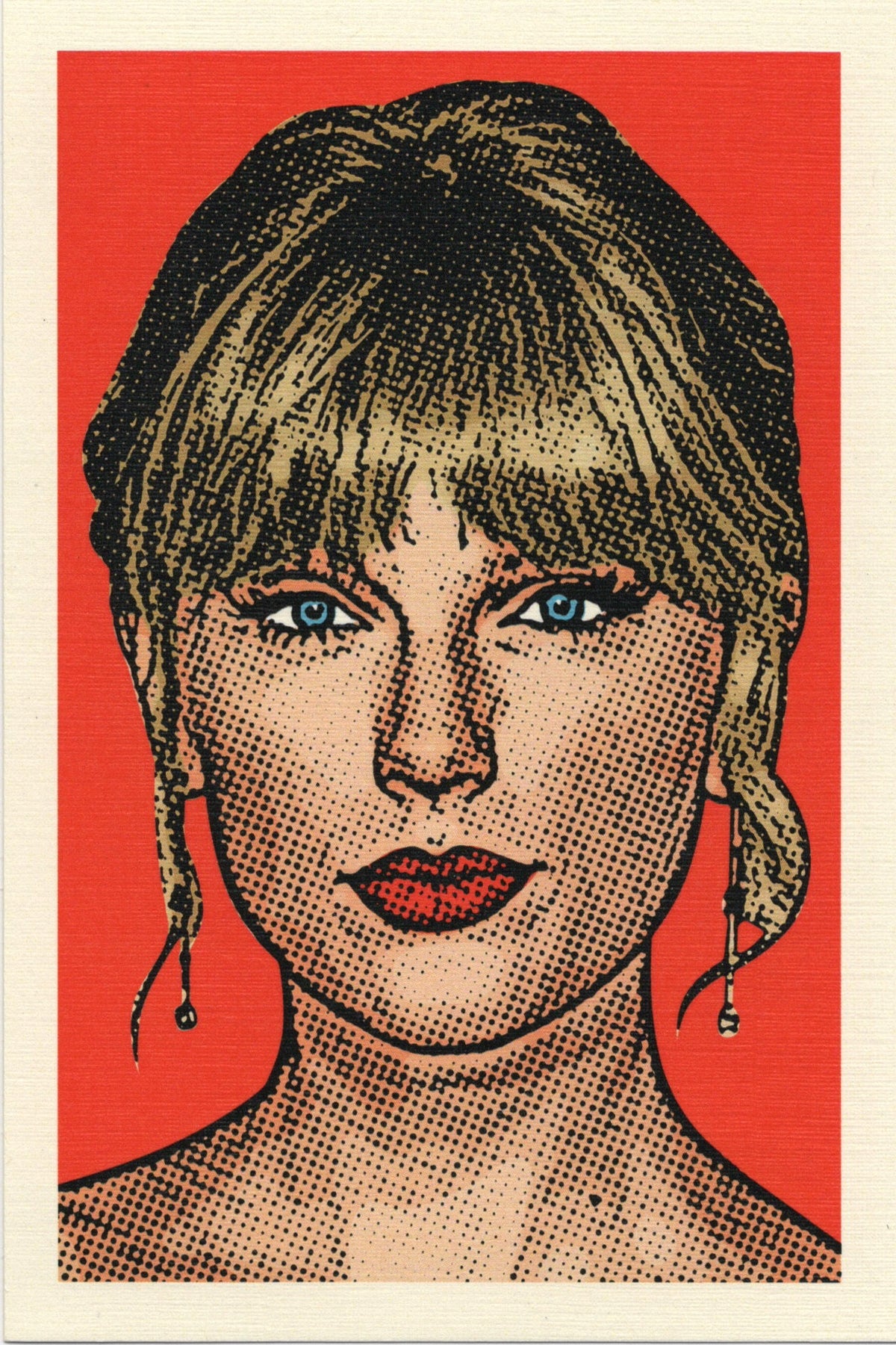 Taylor Swift Postcard