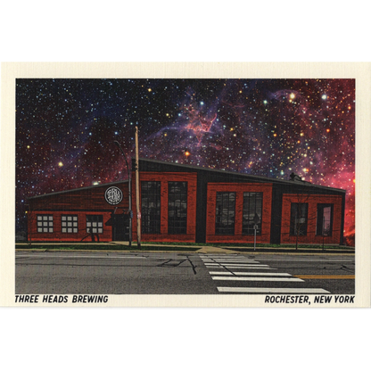 Three Heads Brewing Postcard