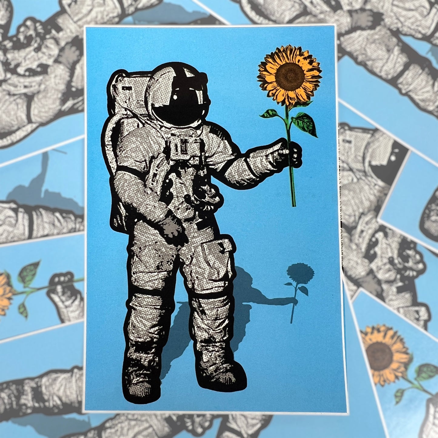 We Come In Peace Sticker