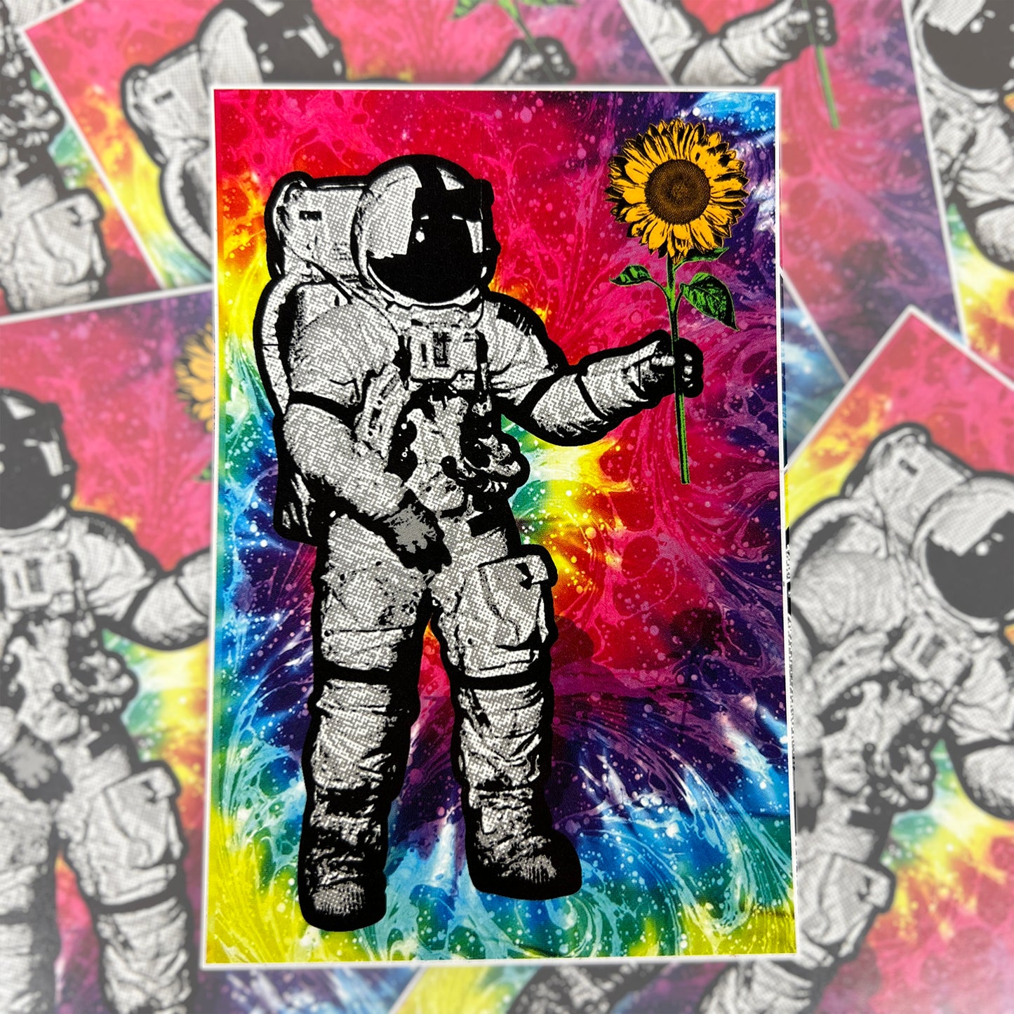 We Come In Peace Sticker